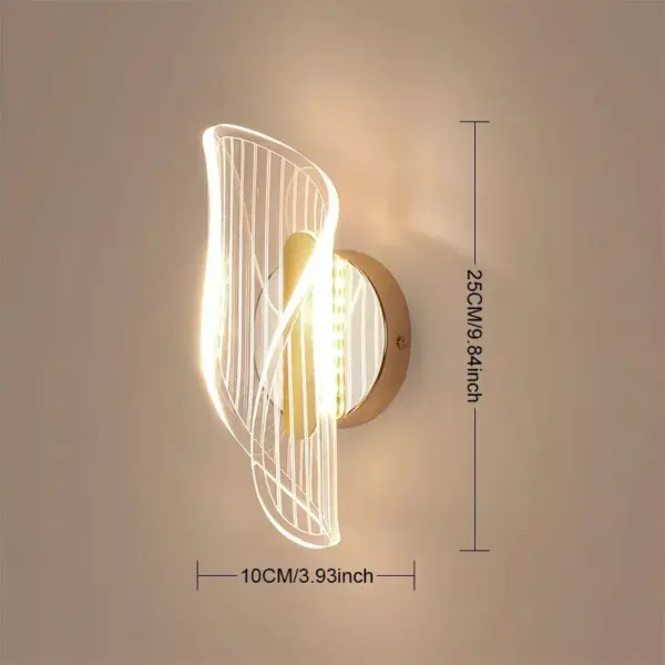 113152-eb7a82.webp Versatile LED Wall Sconce: 3-Color Modern Indoor Lighting Fixture
