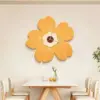 Modern Minimalist Crystal Porcelain Wall Clock with Decorative Lighting