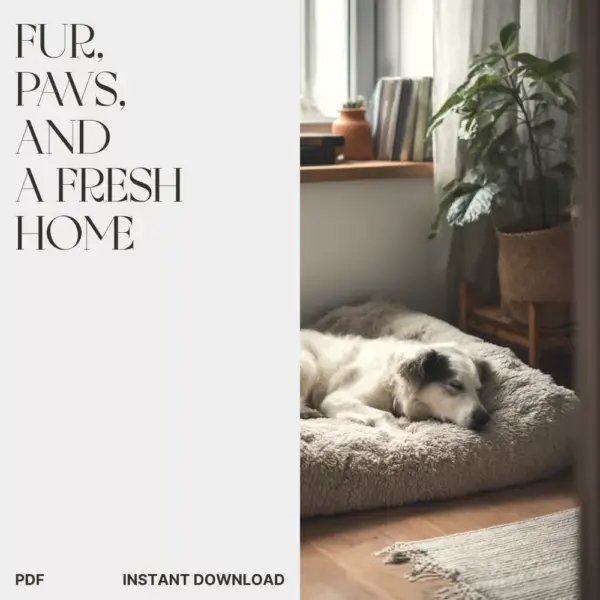 113344-010ab7.webp Fur, Paws, and a Fresh Home – How to Clean with Pets in the House | Digital Cleaning Guide for Pet Owners, eBook for Pet-Friendly Homes, Step-by-Step Pet Cleaning Routine