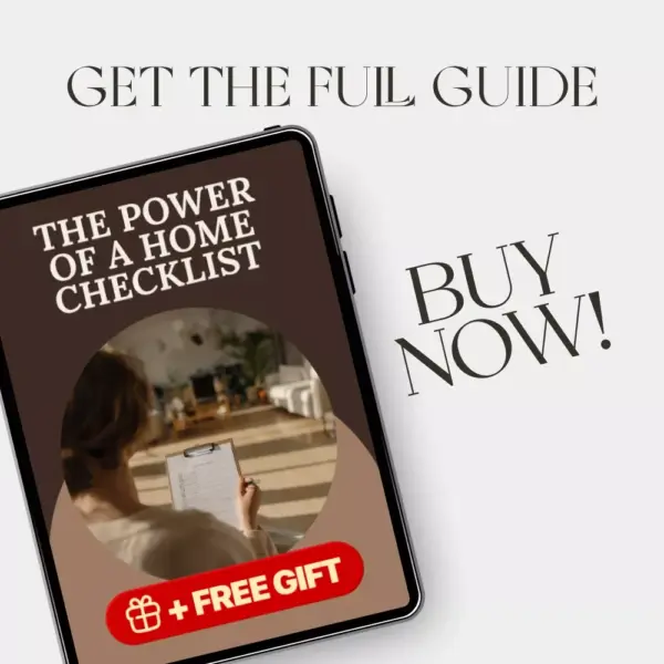 113439-a7c9e6.webp The Power of a Home Checklist | Digital Productivity Guide for Home Organization, Cleaning, and Routine Planning | Printable & Downloadable eBook for Busy Homeowners