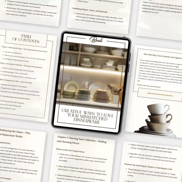 113530-47b146.webp Creative Ways to Love Your Mismatched Dinnerware | eBook Guide for Mix-and-Match Tables | Digital Download on What to Do with Mismatched Dinnerware | Home Décor, Entertaining & Table Styling Inspiration