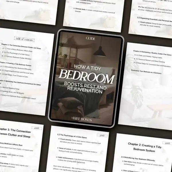 113698-a62426.webp How a Tidy Bedroom Boosts Rest and Rejuvenation | Digital Guide for Better Sleep, Calm Spaces & Decluttering Habits | How Tidy Bedroom Improves Rest