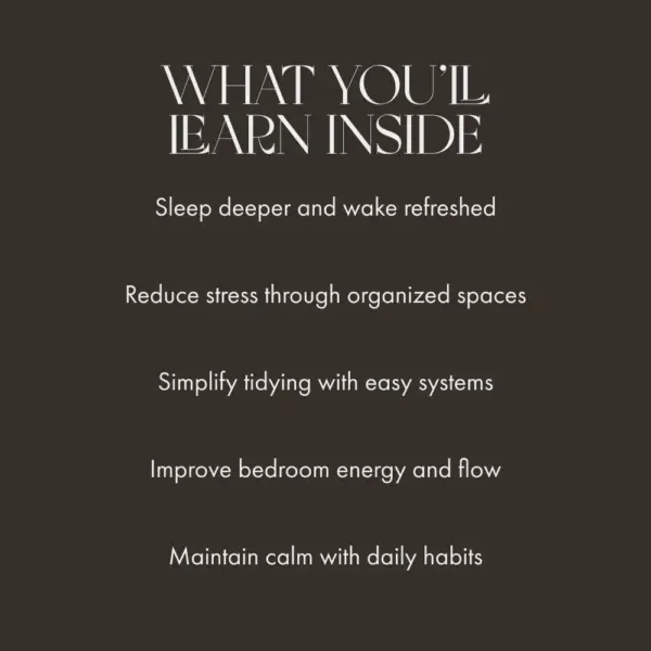 113698-c9a796.webp How a Tidy Bedroom Boosts Rest and Rejuvenation | Digital Guide for Better Sleep, Calm Spaces & Decluttering Habits | How Tidy Bedroom Improves Rest