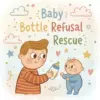Baby Bottle Refusal Rescue | Printable Baby Feeding Checklist | Digital Download | Gentle Step-by-Step Guide for What to Do When Baby Refuses Bottle