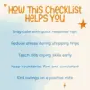 Store Tantrum Management Checklist | Printable Digital Download | Parenting Guide for What to Do When Child Throws Tantrum in Store