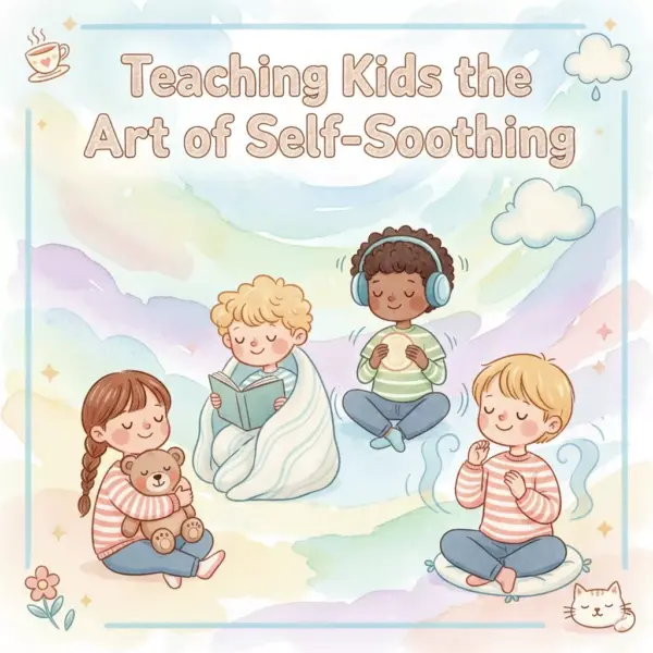 Teaching Kids the Art of Self-Soothing | How to Teach Kids to Self-Soothe | Digital Parenting eBook for Emotional Regulation and Calm Routines