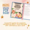 Tiny Tummies, Big Care: A Parent’s Guide to Navigating Infant Food Allergies | Digital Download eBook, Parenting Resource, Allergy Guide