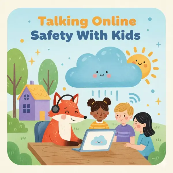 113985-73b240.webp Talking Online Safety With Kids Checklist | Digital Download Printable Guide for Parents | eBook, Child Internet Safety Rules & Family Conversation Tips
