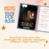 Helping Your Child Through Night Terrors with Calm | Gentle Parenting Guide for Peaceful Sleep | What to Do When Child Has Night Terrors | Digital Download