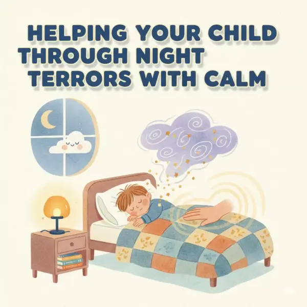 Helping Your Child Through Night Terrors with Calm | Gentle Parenting Guide for Peaceful Sleep | What to Do When Child Has Night Terrors | Digital Download