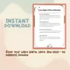 Cozy Nights Without Blankets | Printable Baby Sleep Checklist | How to Keep Baby Warm at Night Without Blankets | Safe Sleep TOG Guide for Parents