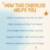How to Get Toddler Back to Sleep – Quick & Gentle Nighttime Solutions | Printable Checklist for Parents